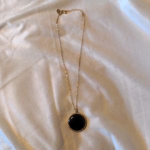 Black Pendant Necklace